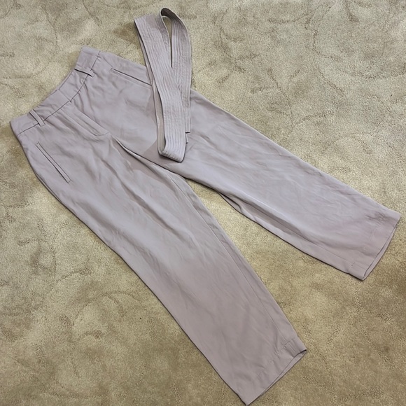 Aritzia Pants - Rare Aritzia Wilfred Tie front pant in Grey dusty lilac